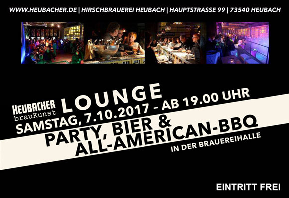 HEUBACHER brauKunstLounge 2017